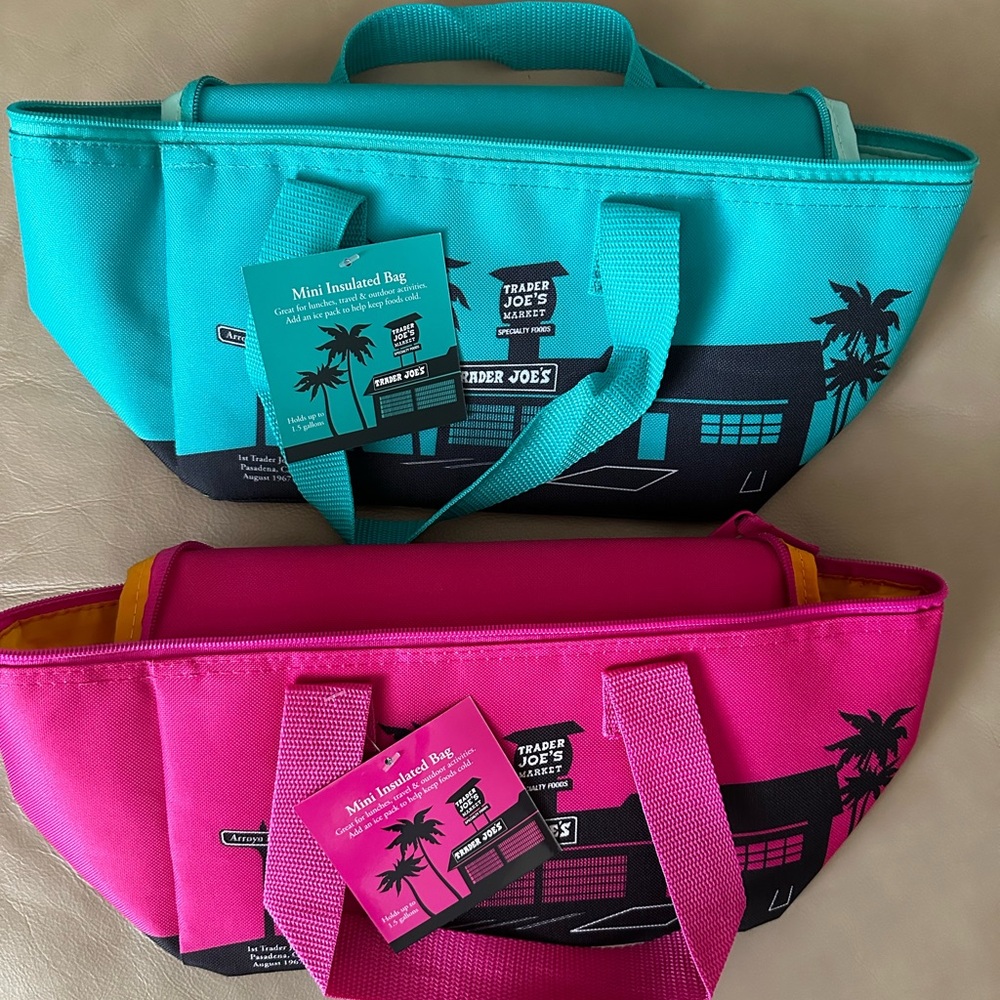 Trader Joe's mini insulated bags